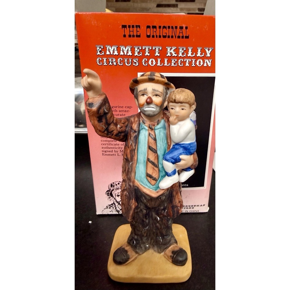 The Original Emmet Kelly Circus Collection "Missing‎ Parents" EK-620 NOS
